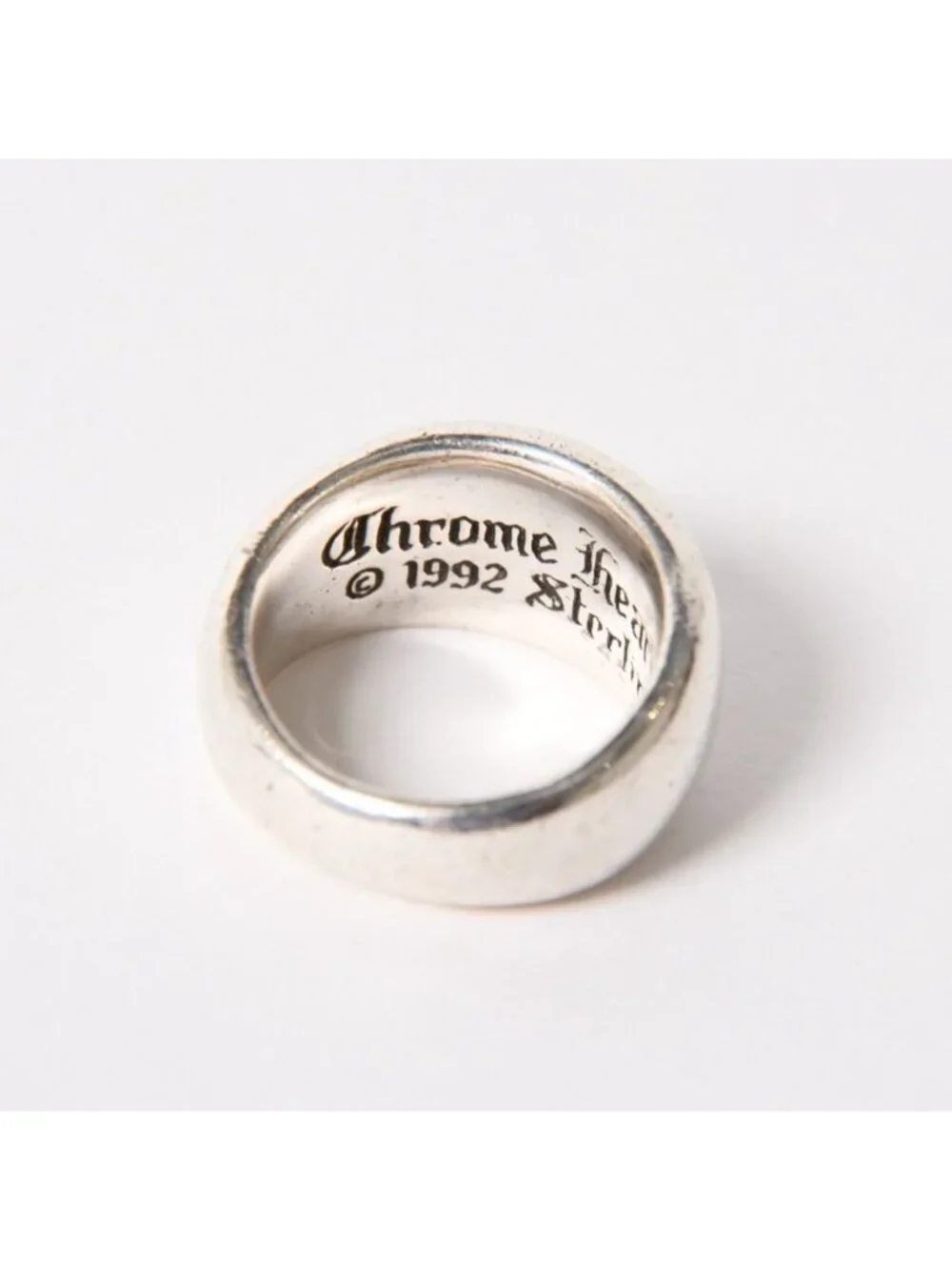 Chrome Hearts Sea CH Sea Ring Sterling Silver